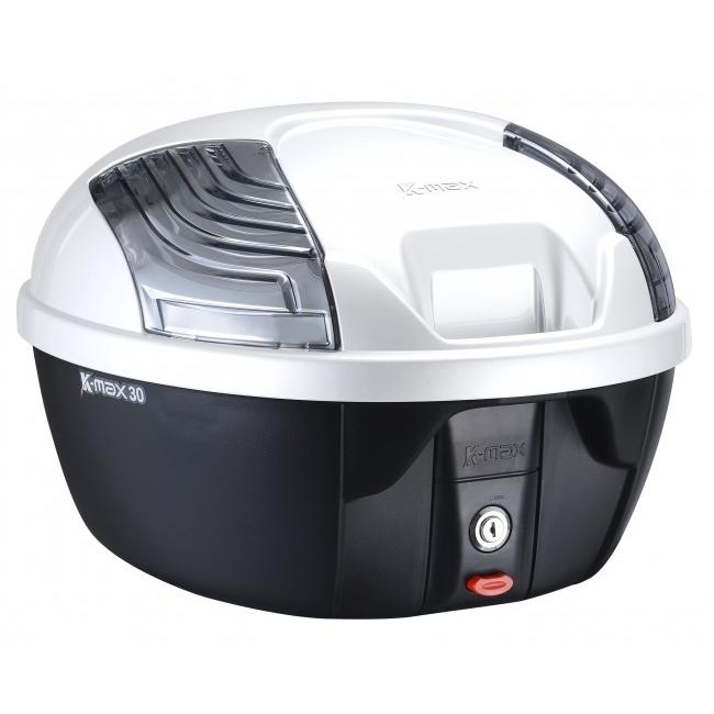 K-MAX ケーマックス K17 30L リアボックス ワーニングランプなし カラー：ホワイト トップケース・テールボックス 車体用バッグ・ケース