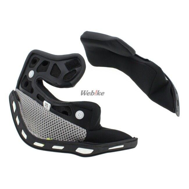 OGK KABUTO オージーケーカブト AEROBLADE-V [AEROBLADE-5 エアロブレード・ファイブ] チークパッドセット 【補修・オプションパーツ】 サイズ：XXL(20mm) | OGK Kabuto | 03