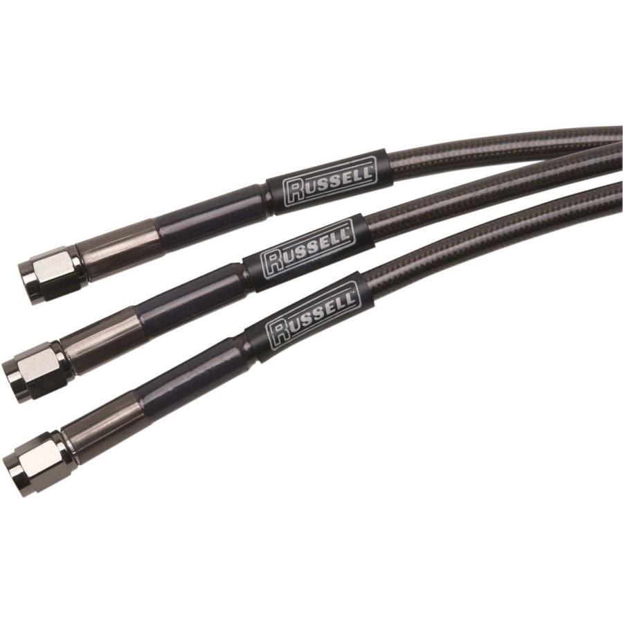 ブランド登録なし - RUSSELL ラッセル BRAKE LINE 12” RENEGADE [1741-0066] ブレーキホース・クラッチホース 打ちきり ブレーキホース-車、バイク、自転車-バイク