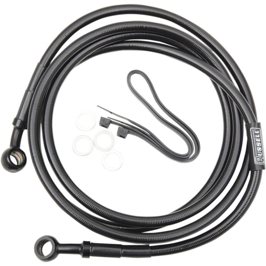 RUSSELL ラッセル LINEBRK FR08-13FLHXABS+12 [1741-2766] HARLEY-DAVIDSON ハーレーダビッドソン ブレーキホース・クラッチホース ブレーキ