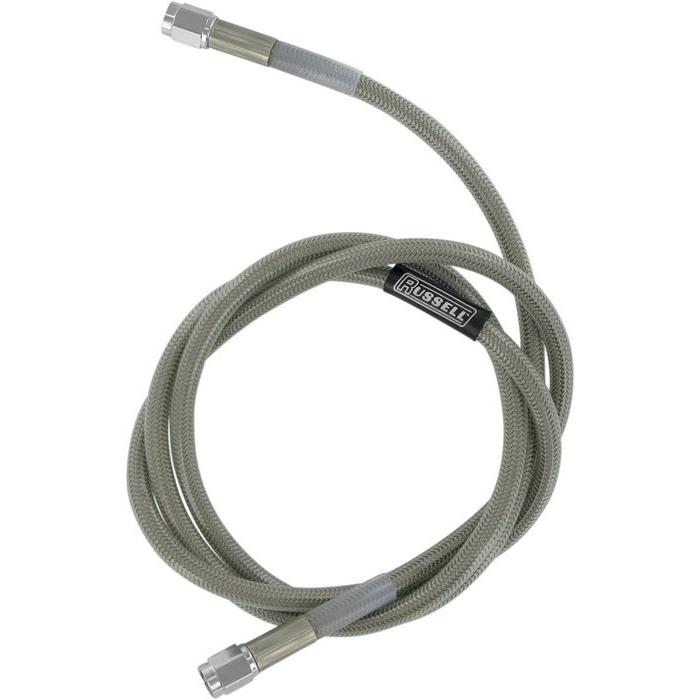 RUSSELL ラッセル SS DOT BRAKE LINE 56”W／CL [58272S] ブレーキホース・クラッチホース ブレーキ
