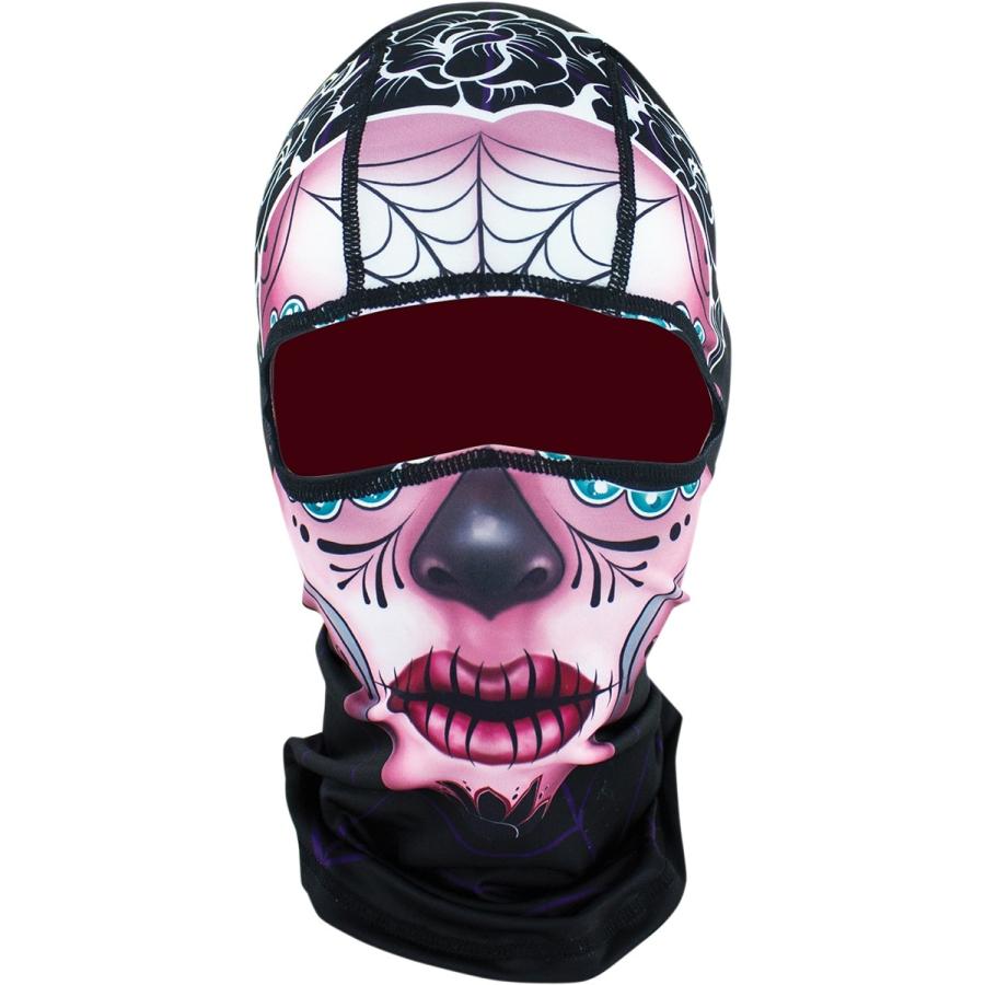 ZAN HEADGEAR ザンヘッドギア フルフェイスマスク ネックシールド付き BALACLAVA シュガー スカル【BALACLAVA SUGAR SKULL】｜webike02