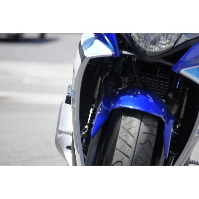 OVER オーヴァー レーシングスライダー カラー：シルバー GSX250R SUZUKI スズキ エンジンスライダー・フレームスライダー フレームの画像