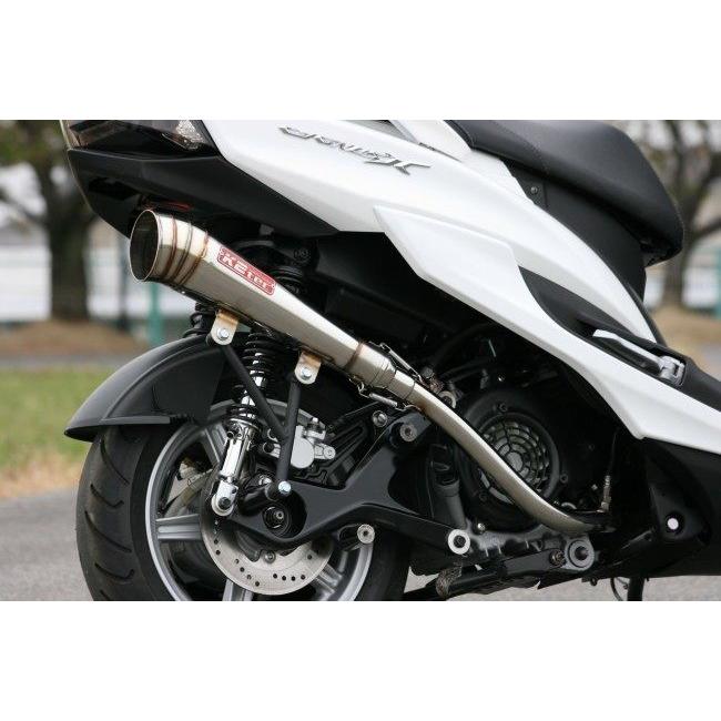K2TEC ケイツーテック GP-R(ジーピーアール) メガホン シグナスX SR YAMAHA ヤマハ フルエキゾーストマフラー マフラー_1
