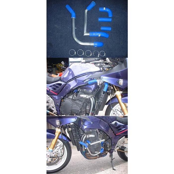 RADICAL ラジカル TUBE SUPPLY ウォーターラインシステム カラー：ブラックアルマイト RF900 R SUZUKI スズキ ラジエーター 冷却関連 エンジン