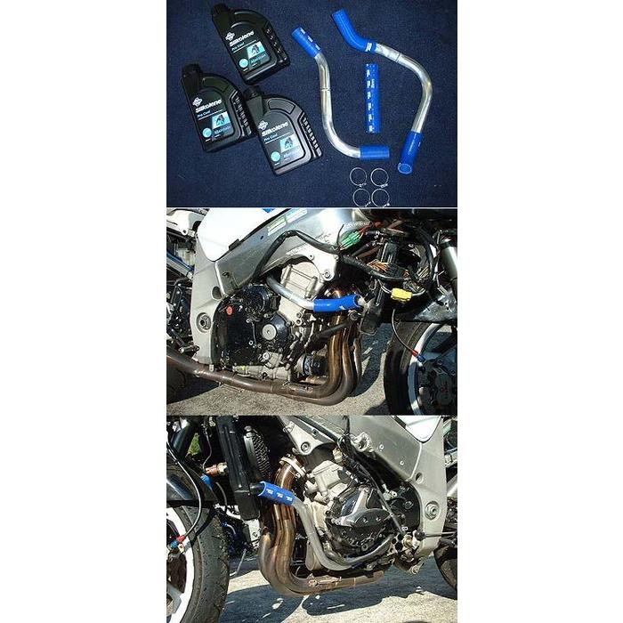 RADICAL ラジカル TUBE SUPPLY ウォーターラインシステム カラー：ゴールドアルマイト GSX-R750 SUZUKI スズキ ラジエーター 冷却関連 エンジン