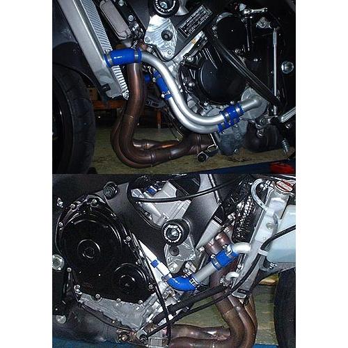 RADICAL ラジカル TUBE SUPPLY ウォーターラインシステム カラー：ブルーアルマイト GSX-R750 SUZUKI スズキ ラジエーター 冷却関連 エンジン