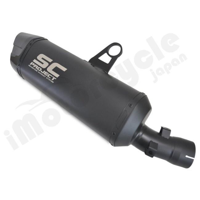 SC-PROJECT SCプロジェクト アドベンチャー スリップオンサイレンサー ブラックエディション【公道走行可】 R 1200 GS ADVENTURE BMW スリップオンマフラーの画像