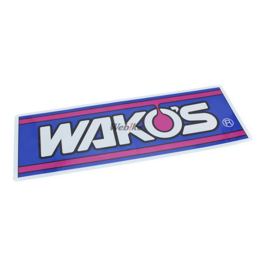 WAKOS WAKOS:ワコーズ ステッカー サイズ：LL(約145mm×410mm) :23382989:ウェビック2号店 - 通販 -  Yahoo!ショッピング