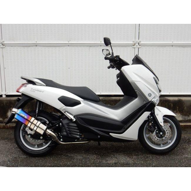 WR’S ダブルアールズ フルエキゾーストマフラー サイレンサータイプ：焼き色 NMAX155 YAMAHA ヤマハ マフラーの画像