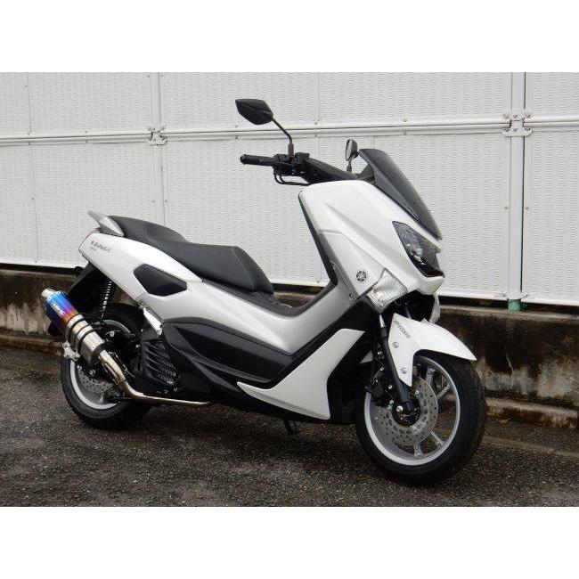 WR’S ダブルアールズ フルエキゾーストマフラー サイレンサータイプ：焼き色 NMAX155 YAMAHA ヤマハ マフラーの画像