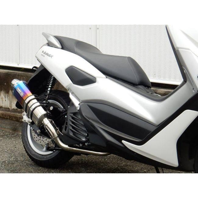 WR’S ダブルアールズ フルエキゾーストマフラー サイレンサータイプ：焼き色 NMAX155 YAMAHA ヤマハ マフラーの画像