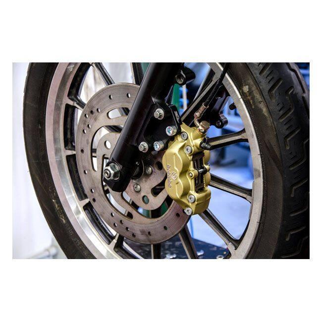 FREE SPIRITS フリースピリッツ フロントブレーキキャリパーキット【FRONT BRAKE CALIPER KIT】 03-13(NU) XL MODELS WITH SINGLE FRONT (EXCL WIRE WHEELS)_1