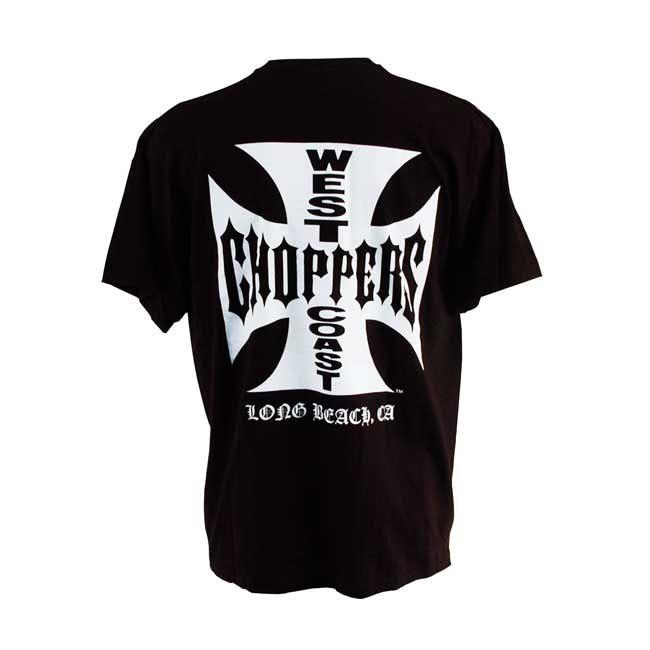 WEST COAST CHOPPERS ウエストコーストチョッパーズ オリジナルクロス シャツ【ORIGINAL CROSS T-SHIRT】 SIZE：L(MALE／EU)｜webike02｜02