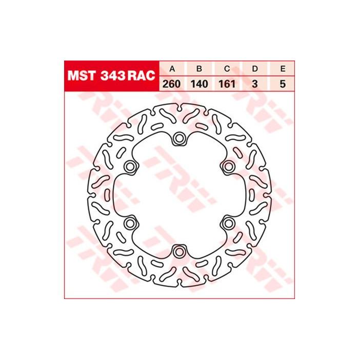 TRW ティーアールダブル BRAKE-DISCS RACING [MST343RAC2] GSX