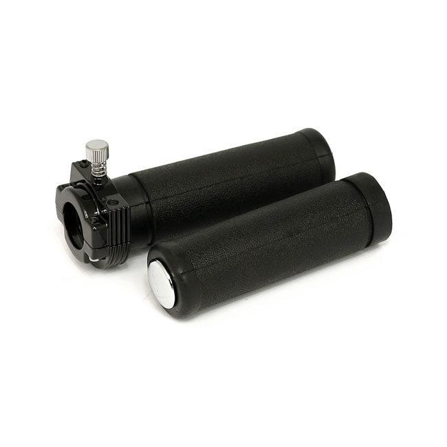 MCS エムシーエス スロットルアッシー グリップ付き シングルケーブル【THROTTLE ASSY WITH GRIPS SINGLE CABLE】 74-80 B．T． XL(NU) スロットルホルダー | ブランド登録なし