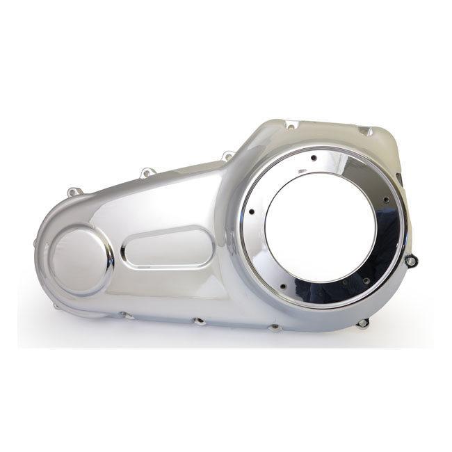MCS エムシーエス アウタープライマリーカバー【OUTER PRIMARY COVER】 COLOR：CHROME 07-16 SOFTAIL； 06-16 DYNA WITH OEM FORWARD CONTROLS エンジンパーツ