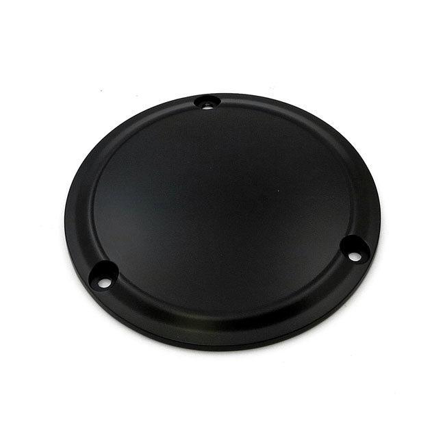 MCS エムシーエス ステップダービーカバー 3穴【STEPPED DERBY COVER 3 HOLE】 COLOR：BLACK 70-98 B．T．(NU) HARLEY-DAVIDSON ハーレーダビッドソン エンジン
