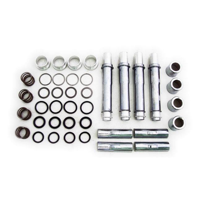 MCS エムシーエス コンプリート プッシュロッドカバーキット【COMPLETE PUSHROD COVER KIT】 91-03 XL(NU) HARLEY-DAVIDSON ハーレーダビッドソン エンジン