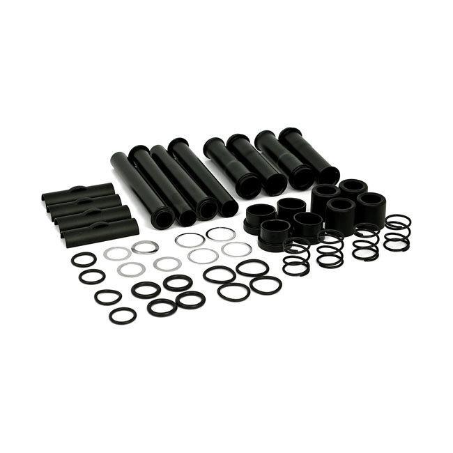 MCS エムシーエス コンプリート プッシュロッドカバーキット【COMPLETE PUSHROD COVER KIT】 91-03 XL(NU) (ONE-PIECE COVER) プッシュロッドカバー エンジン