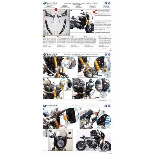 Wunderlich ワンダーリッヒ フロントカウル 「Daytona」 RnineT BMW ビキニカウル カウル関連 外装_10