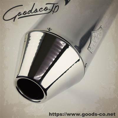 GOODS グッズ テーパードコーン スリップオンマフラー TAPERED CONE GOODS ESPECIALLY GB250クラブマン HONDA ホンダ｜webike02｜04