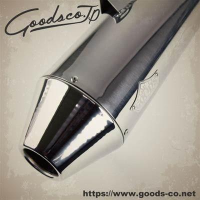 GOODS グッズ テーパードコーン スリップオンマフラー TAPERED CONE GOODS ESPECIALLY GB250クラブマン HONDA ホンダ｜webike02｜05