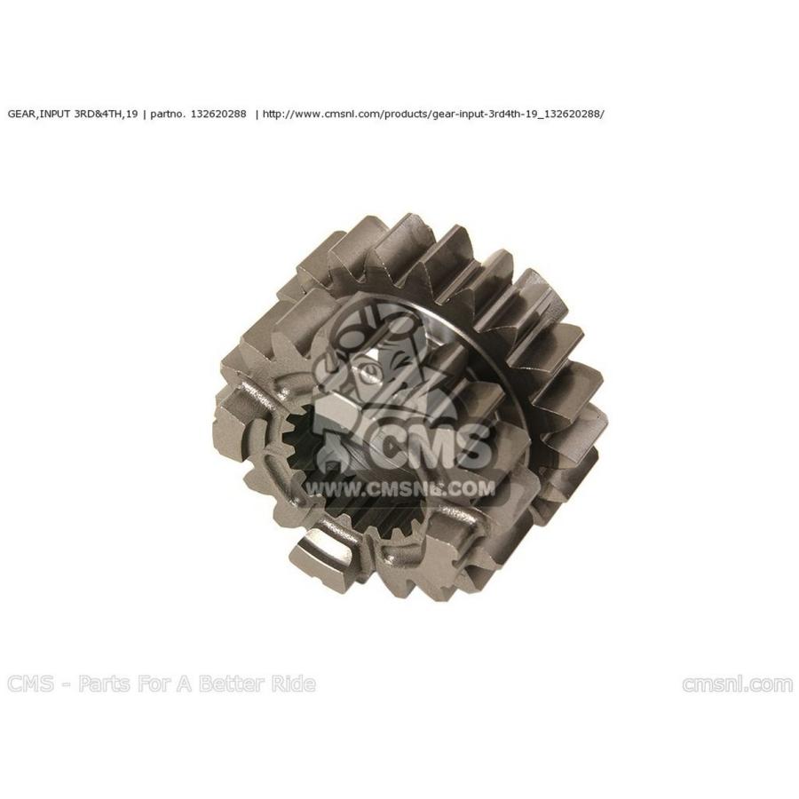 CMS シーエムエス GEAR，INPUT 3RD&4TH，19 ZX1000D6F NINJA ZX10R USA CALIFORNIA CANADA ZX1000D7F ZX1000D7FA KAWASAKI カワサキ ミッション・ギア | ブランド登録なし | 01