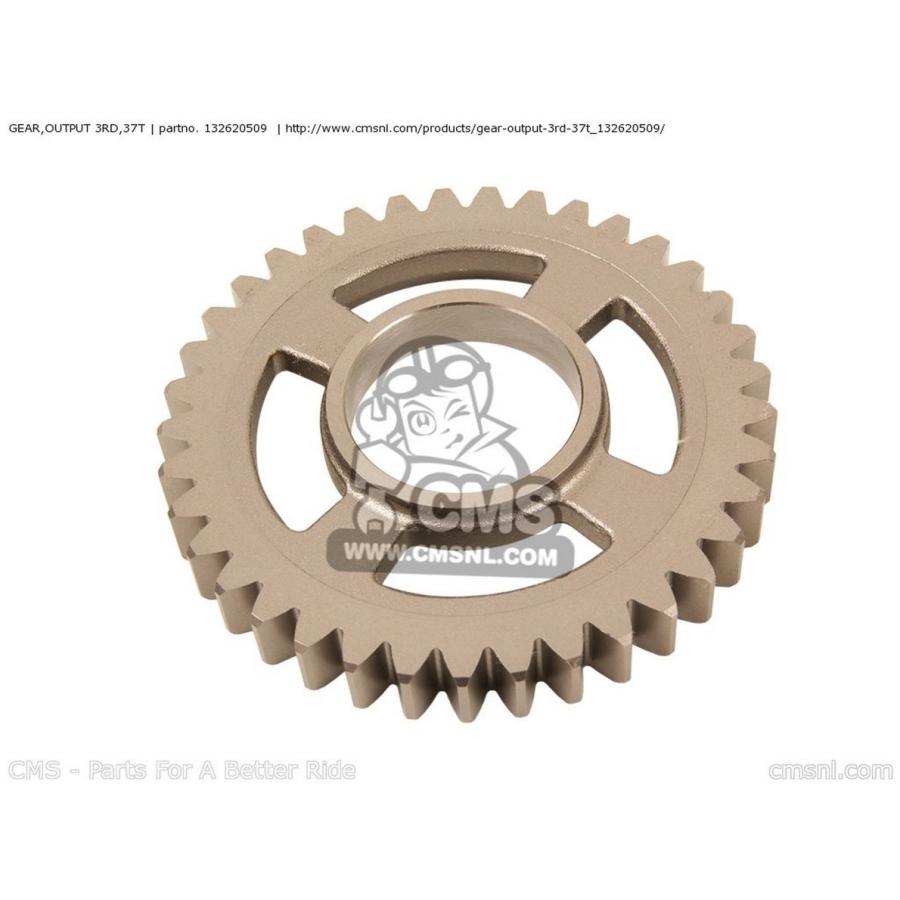 CMS シーエムエス GEAR，OUTPUT 3RD，37T KAWASAKI カワサキ