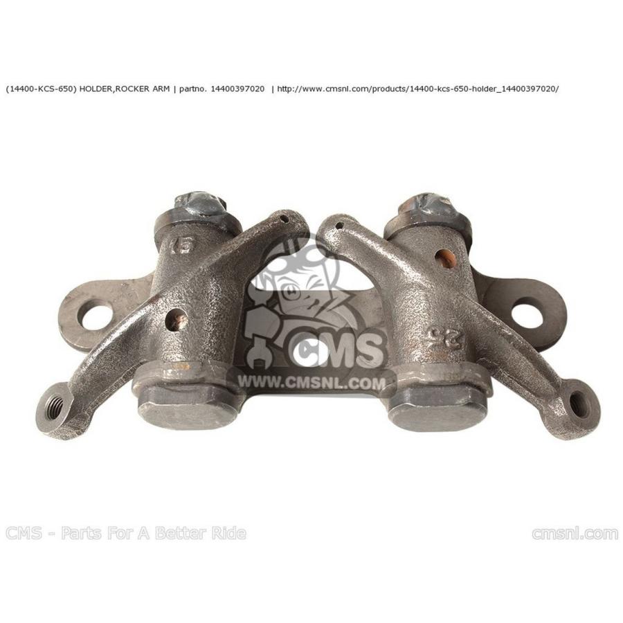 CMS シーエムエス (14400-KCS-650) HOLDER，ROCKER ARM CG125 2000 (Y) MEXICO 2001 (1) GENERAL EXPORT / KPH HONDA ホンダ エンジンパーツ エンジン