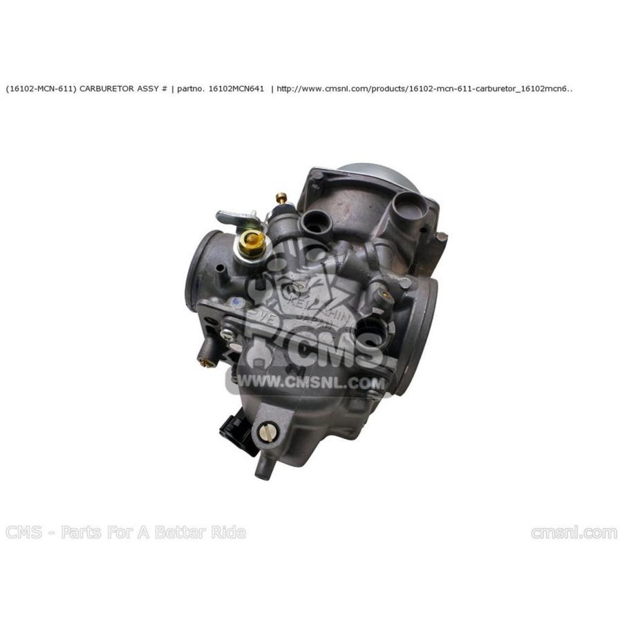ブランド登録なし - CMS シーエムエス (16102-MCN-611) CARBURETOR ASSY # CB750F2 SEVEN FIFTY (1) EUROPEAN DIRECT SALES / KPH FRANCE CMF SPAIN HONDA ホンダ キャブレター キャブレターキット-キャブレター、吸気系-車、バイク、自転車