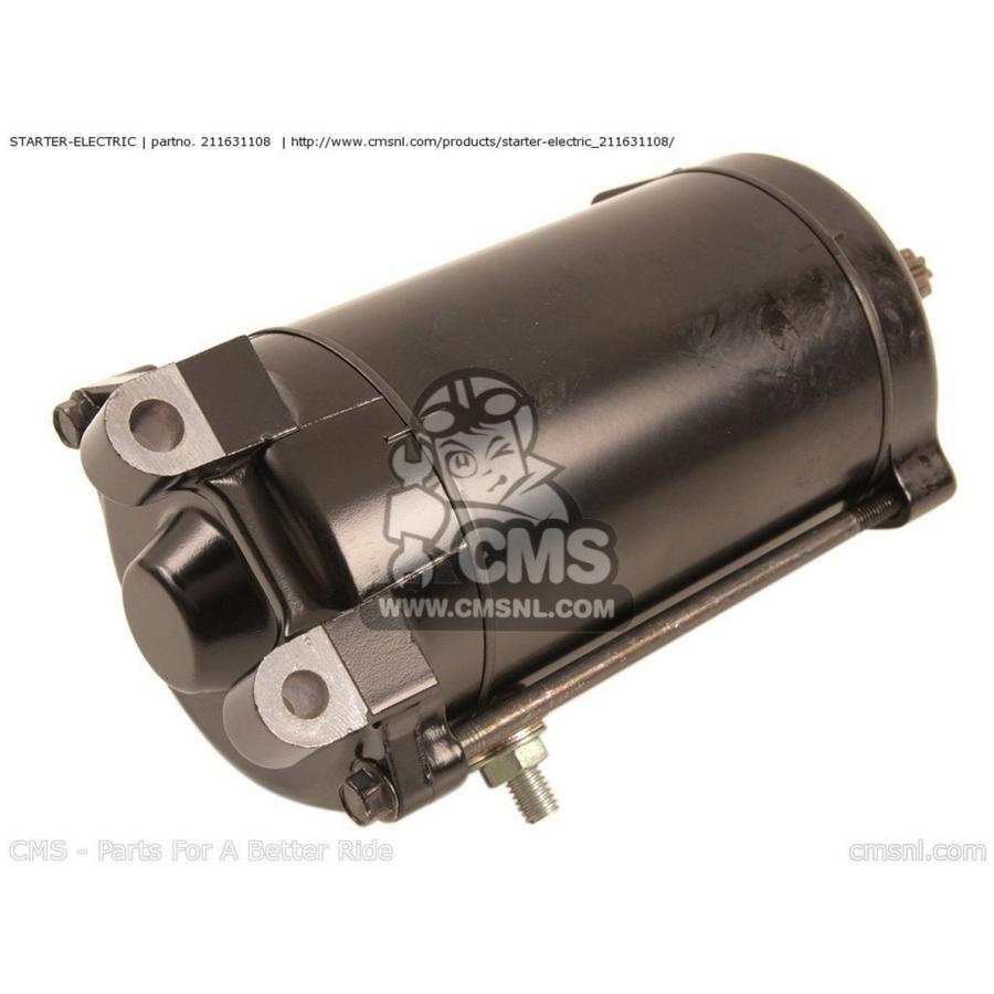 CMS シーエムエス STARTER-ELECTRIC KL650A17 KLR650 2003 USA CALIFORNIA CANADA KL650A7F 2007 KAWASAKI カワサキ スターターモーター 電装系_2