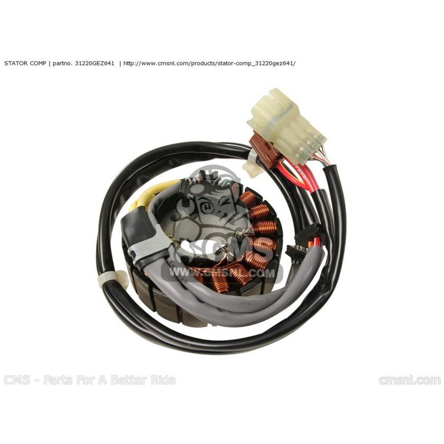 CMS シーエムエス STATOR COMP NPS50 ZOOMER (5) EUROPEAN DIRECT SALES / KPH (6) ENGLAND MKH FRANCE CMF (8) KOREA DX (9) HONDA ホンダ 電装系_2