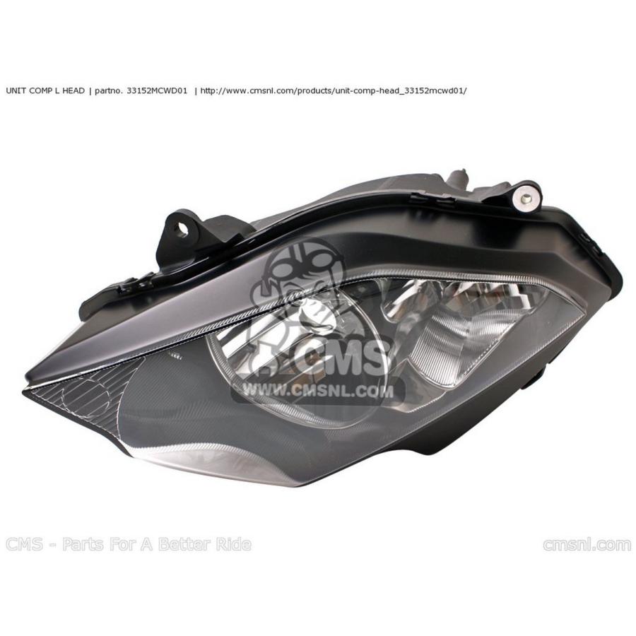 CMS シーエムエス UNIT COMP L HEAD HONDA ホンダ ヘッドライト 灯火類 電装系