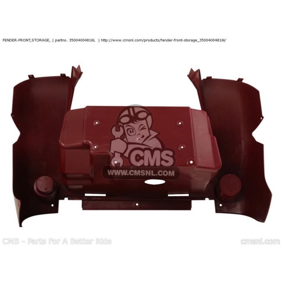 CMS シーエムエス FENDER-FRONT，STORAGE， KAWASAKI カワサキ