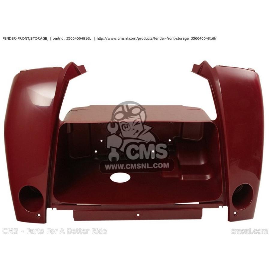CMS シーエムエス FENDER-FRONT，STORAGE， KAWASAKI カワサキ