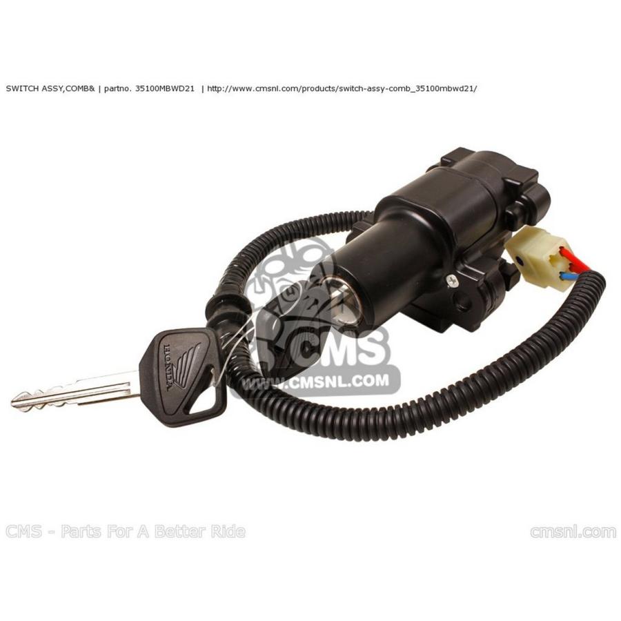 ブランド登録なし - CMS シーエムエス SWITCH ASSY，COMB\u0026 HONDA ホンダ 取り替えっこ 取り替えっこ・馬具かかわり合い 電装系 スイッチ-車、バイク、自転車-バイク