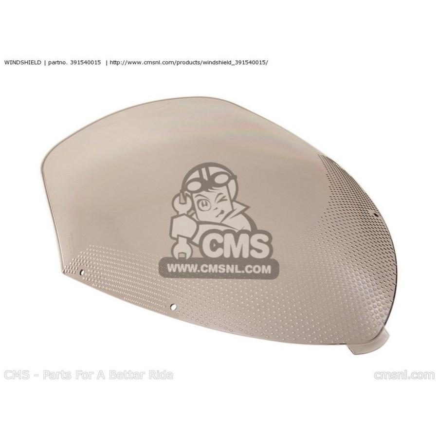 CMS シーエムエス WINDSHIELD EX650A6F NINJA 650R 2006 USA