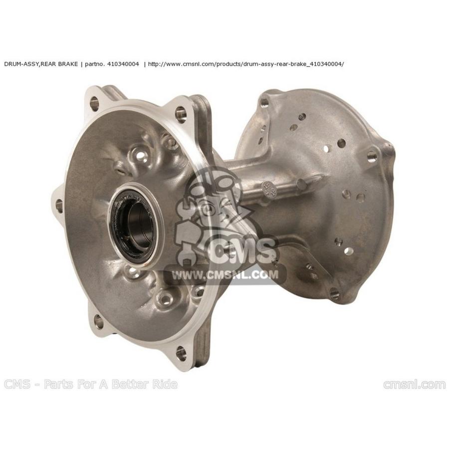 ブランド登録なし - CMS シーエムエス DRUM-ASSY，REAR BRAKE KX125 M1 2003 USA CANADA M2 2004 KX250-N1 KX250F KX250-N2 KX250-R1 KX250 2005 KX250R6F 2006 KAWASAKI カワサキ ブレーキパーツ-その他ブレーキパーツ-バイク