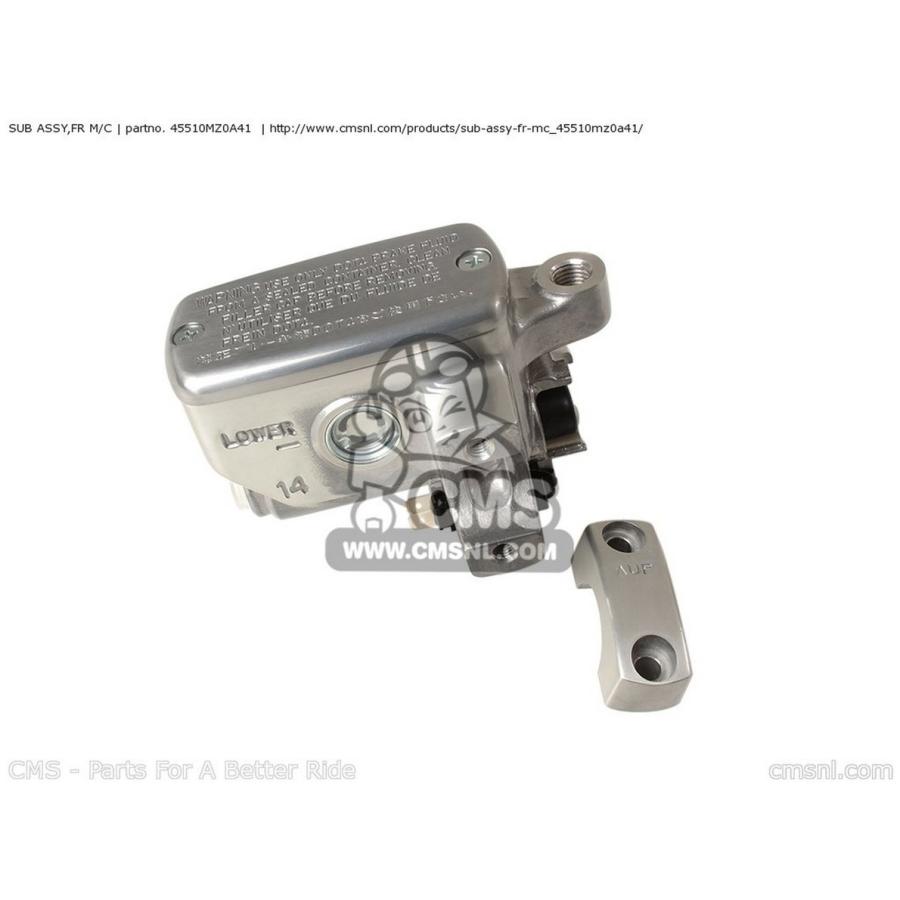 CMS シーエムエス SUB ASSY，FR M／C HONDA ホンダ ブレーキマスターシリンダー ブレーキ