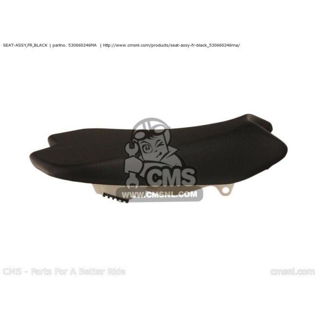 CMS シーエムエス SEAT-ASSY，FR，BLACK KAWASAKI カワサキ シート シート関連 外装_1