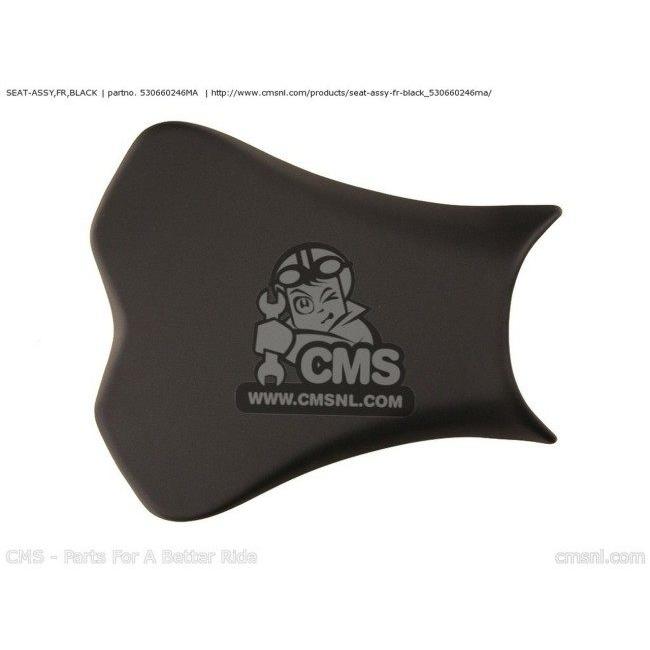 CMS シーエムエス SEAT-ASSY，FR，BLACK KAWASAKI カワサキ シート シート関連 外装_3
