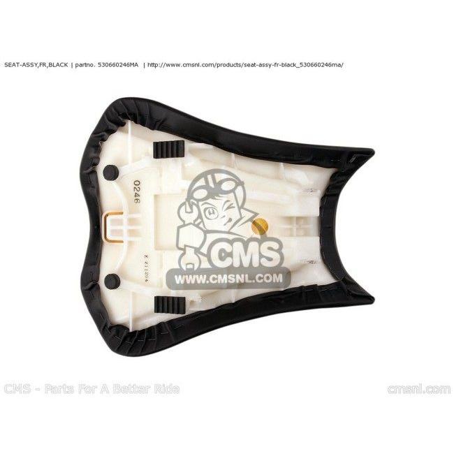 CMS シーエムエス SEAT-ASSY，FR，BLACK KAWASAKI カワサキ シート シート関連 外装_5