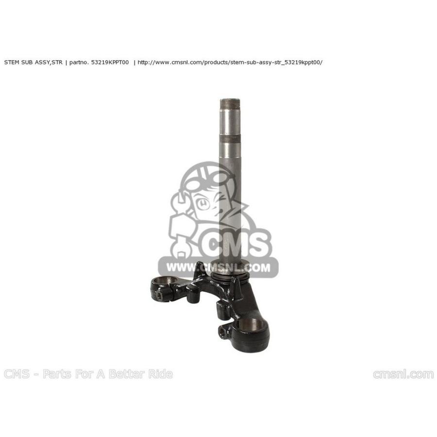 CMS シーエムエス STEM SUB ASSY，STR CBR125RW 2011 (B) AUSTRALIA / ST ENGLAND EUROPEAN DIRECT SALES FRANCE GERMANY KOREA HONDA ホンダ ハンドル