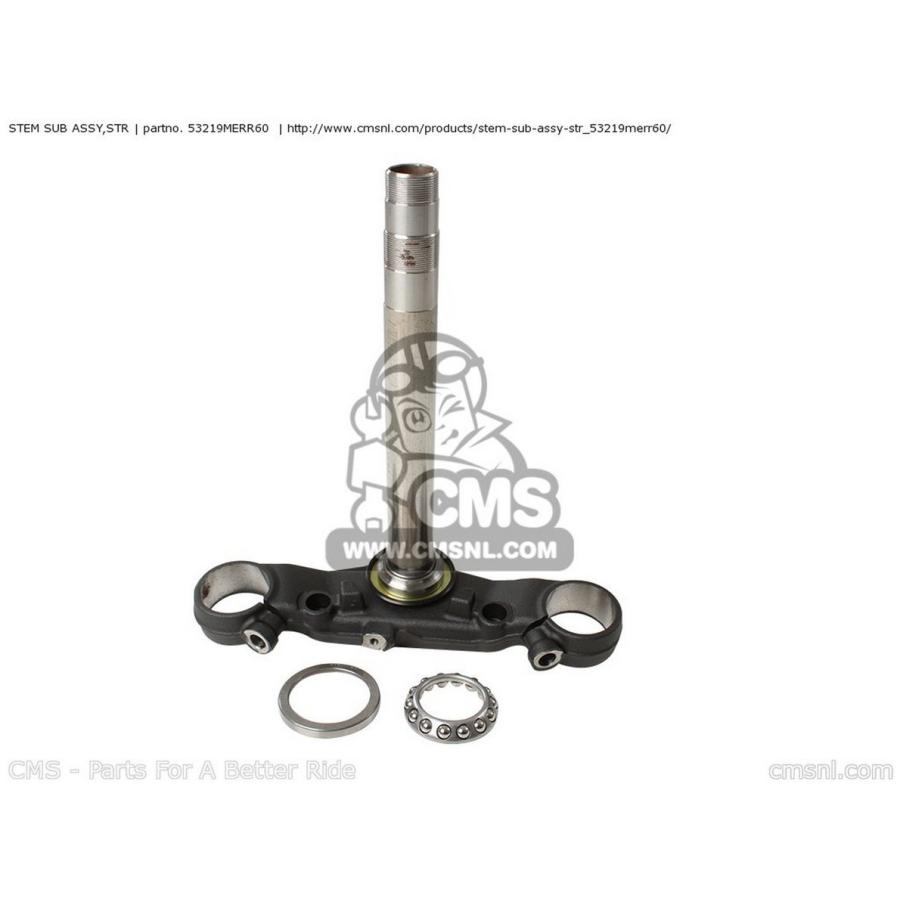 CMS シーエムエス STEM SUB ASSY，STR HONDA ホンダ トリプルツリー・ステム・アンダーブラケット ハンドル
