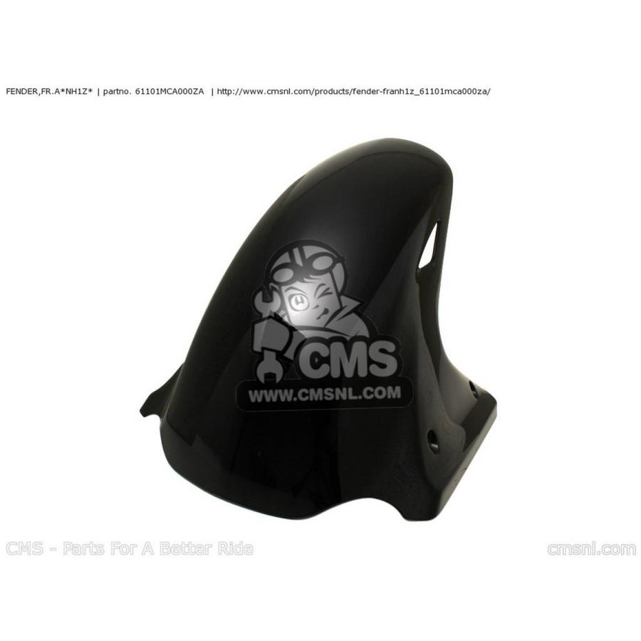 CMS シーエムエス FENDER，FR.A*NH1Z* HONDA ホンダ フロントフェンダー フェンダー関連 外装の画像