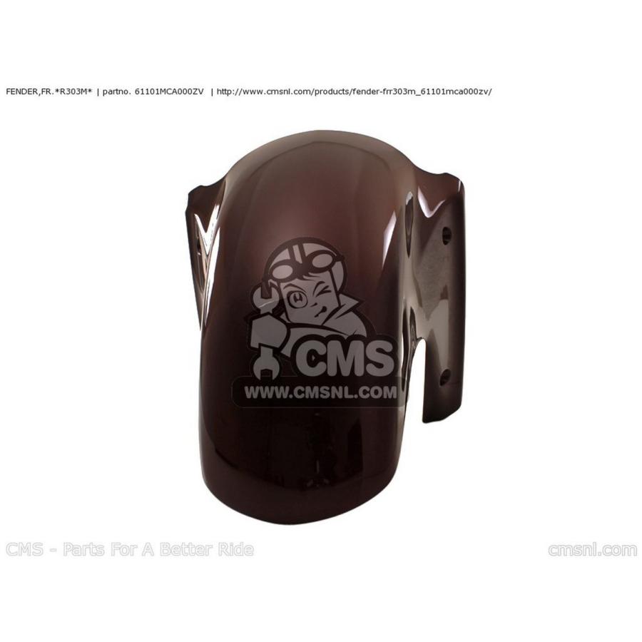 CMS シーエムエス FENDER，FR.*R303M* GL1800 GOLDWING (6) AUSTRALIA / GH ENGLANDGH EUROPEAN DIRECT SALES FRANCE CMF IRELAND USA HONDA ホンダ 外装の画像