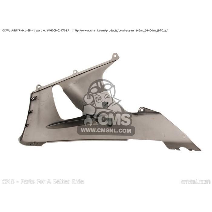 CMS シーエムエス COWL ASSY*NH146M* CBR900RR FIREBLADE (1) ENGLAND HONDA ホンダ アンダーカウル カウル関連 外装_2
