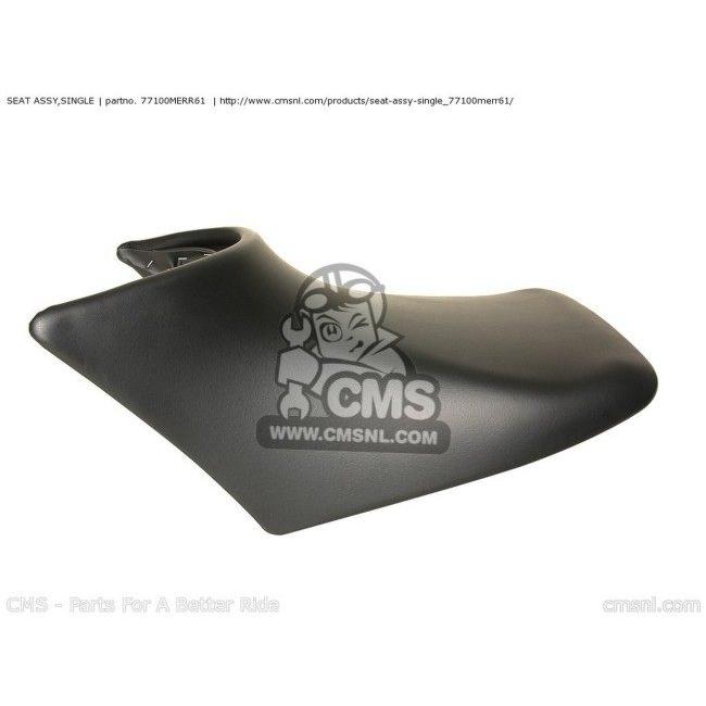 CMS シーエムエス SEAT ASSY，SINGLE CBF600N 2009 (9) EUROPEAN DIRECT SALES FRANCE / CMF CBF600S ENGLAND BCT MKH CBF600SA 2008 (8) ABS 25K HONDA ホンダの画像