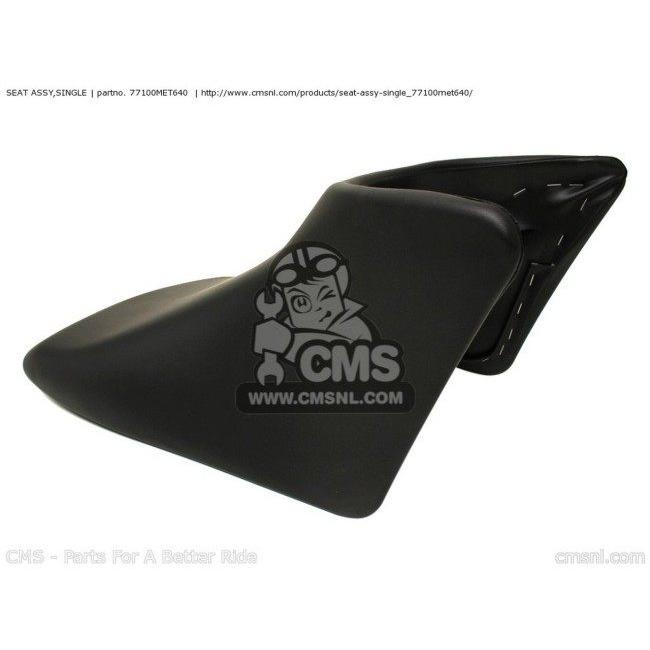 CMS シーエムエス SEAT ASSY，SINGLE CBF500 2004 (4) ENGLAND EUROPEAN DIRECT SALES / 3ED FRANCE CMF IRELAND 2006 (6) 25K CBF500A ABS HONDA ホンダ 外装の画像